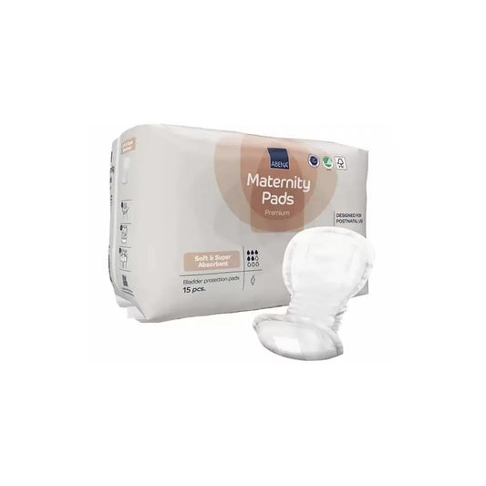 15 Serviette de Maternité ultra absorbante Maternity Pads Premium Abena