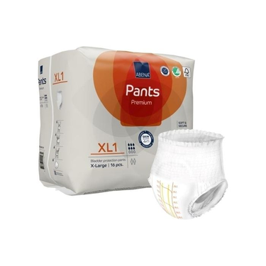 16 Couches Culotte pour adulte Abena Premiun Taille XL1 (130 -170cm)