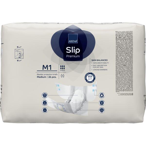 10 Couche Slip scratch pour Adulte Abena Premium Taille M1 ( 70-110 cm )